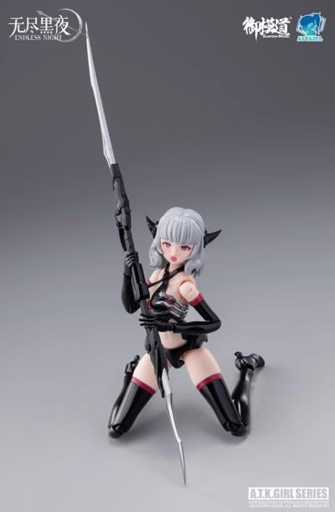 Amazon.co.jp: T.S.F 御模道 カミラ 無限黒夜シリーズ 機甲少女 1/12